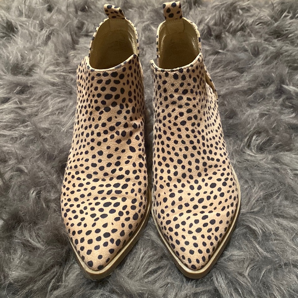 Cheetah ankle booties